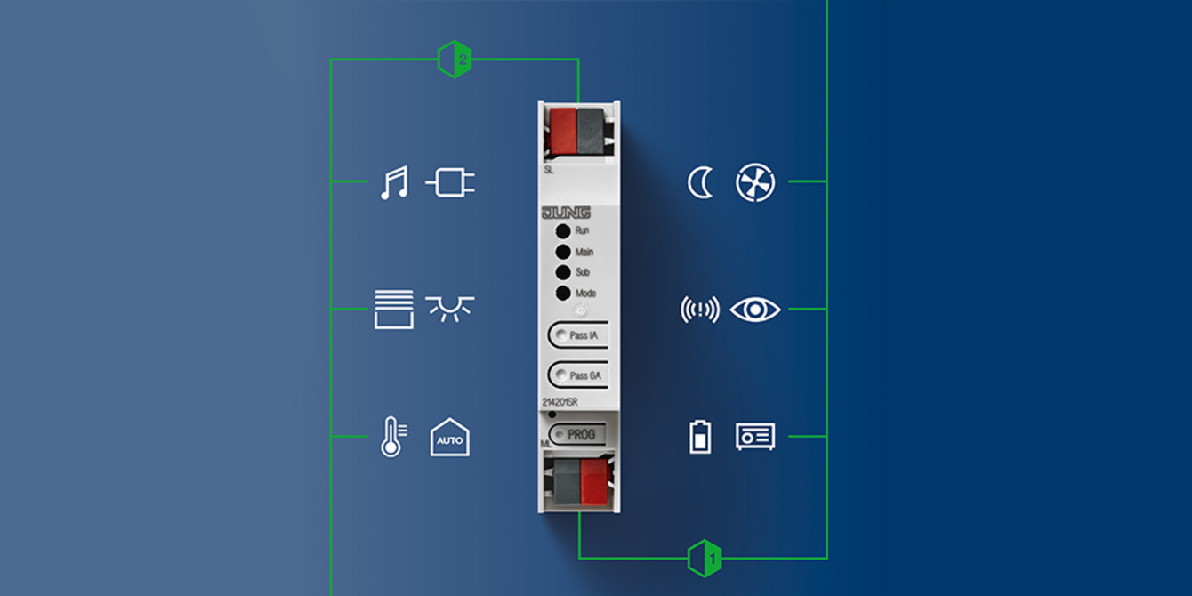 KNX Bereichs- und Linienkoppler bei Elektro Jobst GmbH in Regensburg